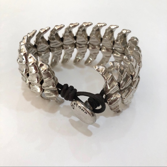 UNOde50 Dancer Cloud Silver Flexible Bracelet - Picture 5 of 8